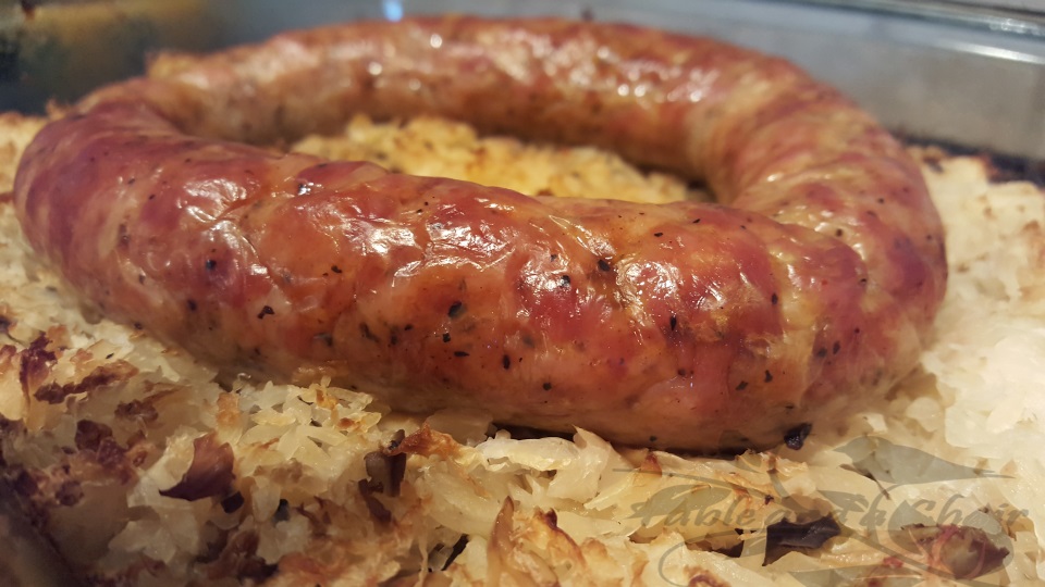 Old Fashioned Kielbasa and Kraut